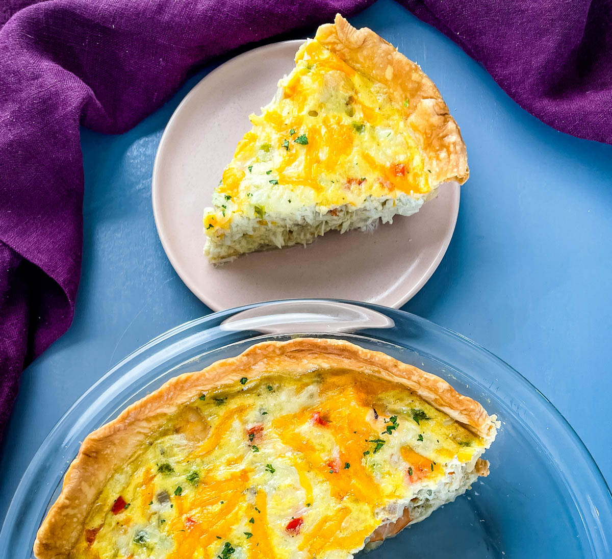 Crab Quiche Recipe - Simple Seafood Recipes