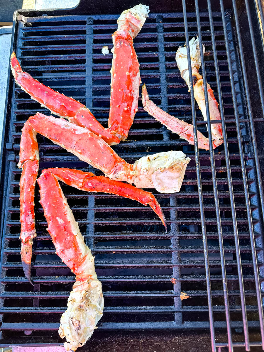 Grilled King Crab Legs Simple Seafood Recipes