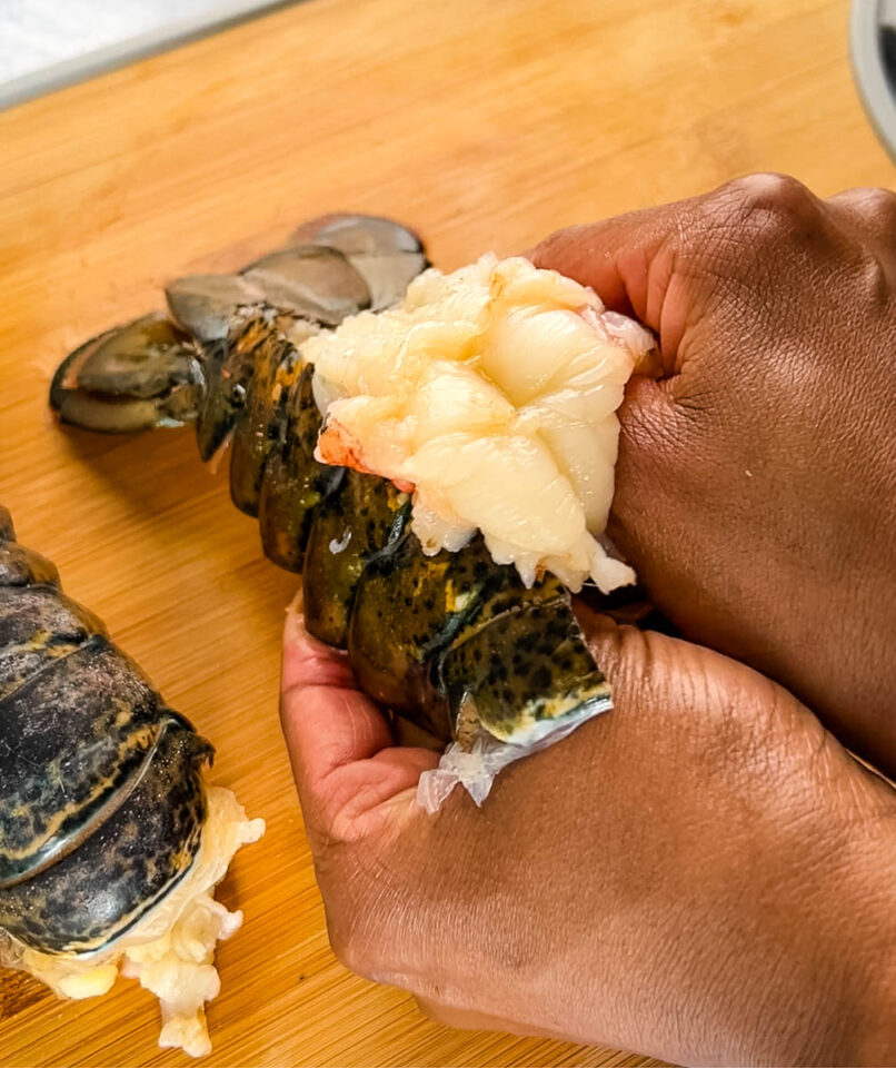 How to Butterfly a Lobster Tail Simple Seafood Recipes