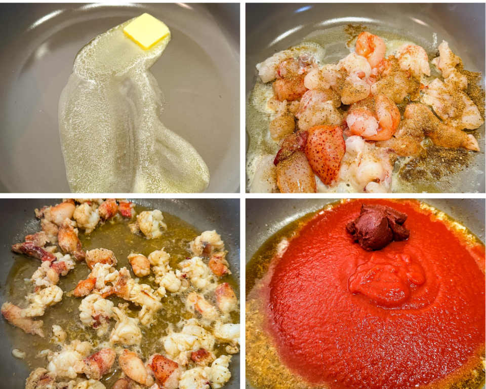 Lobster Ravioli with Tomato Cream Sauce Simple Seafood Recipes