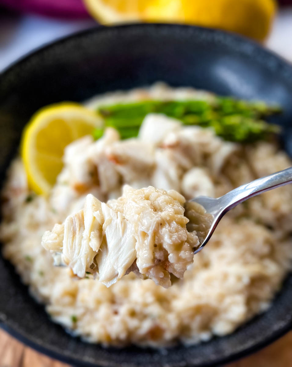 Crab Risotto Simple Seafood Recipes