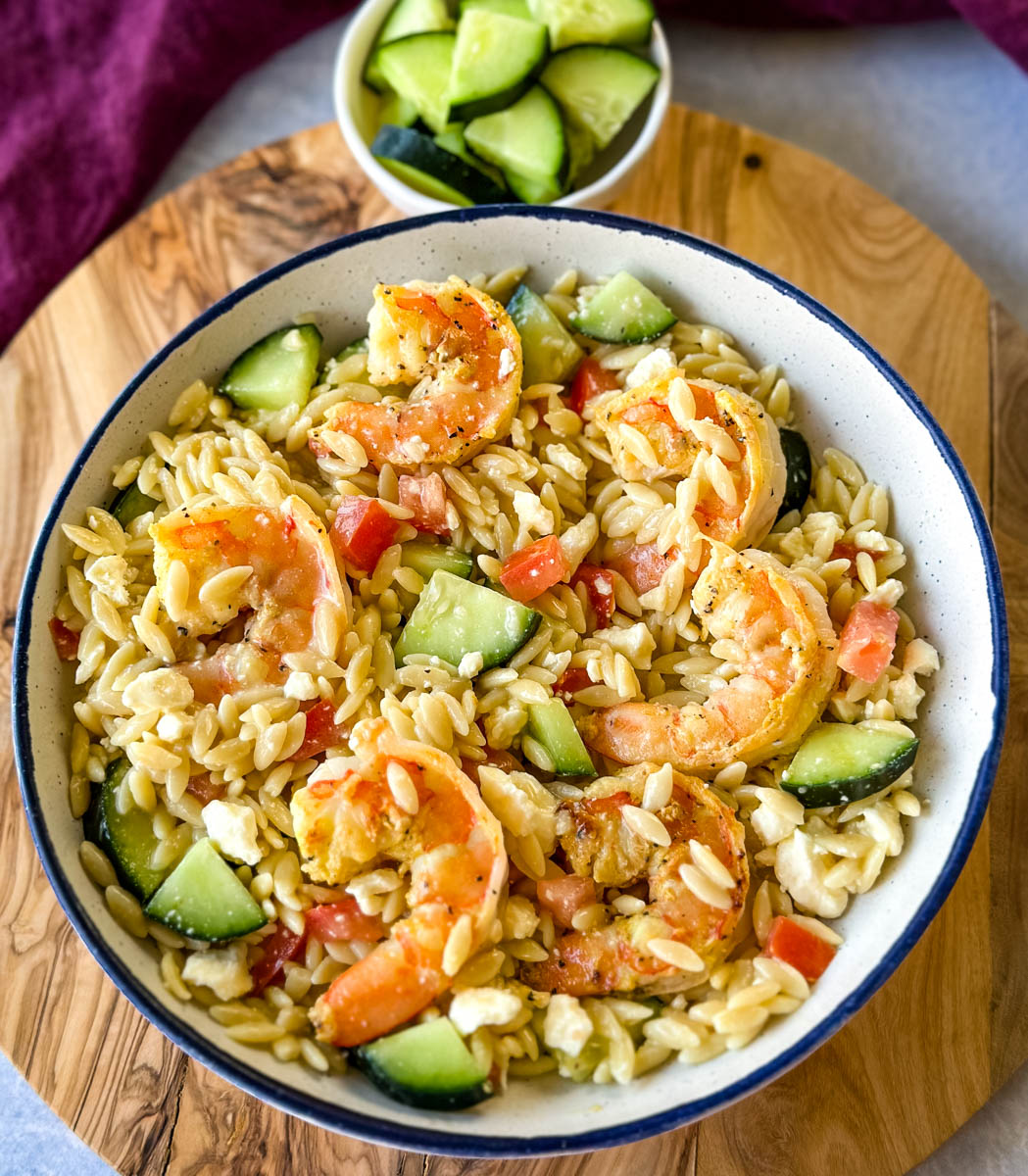 Shrimp Orzo Salad - Simple Seafood Recipes