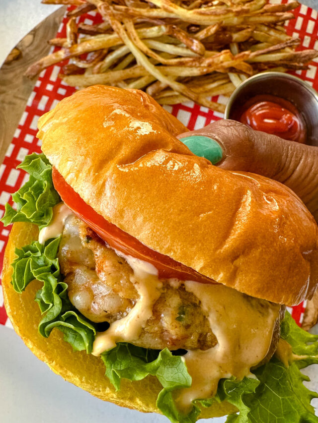 Seriously Good Shrimp Burger Recipe!