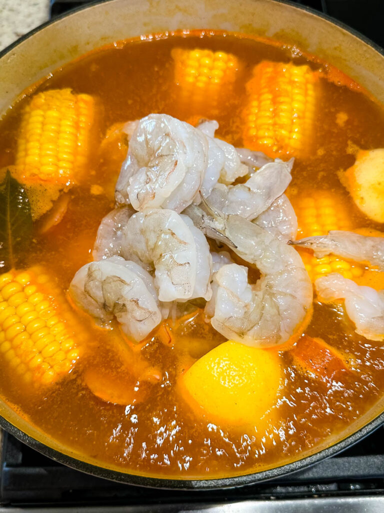 One-Pot Cajun Shrimp Boil with Orzo – Anolon