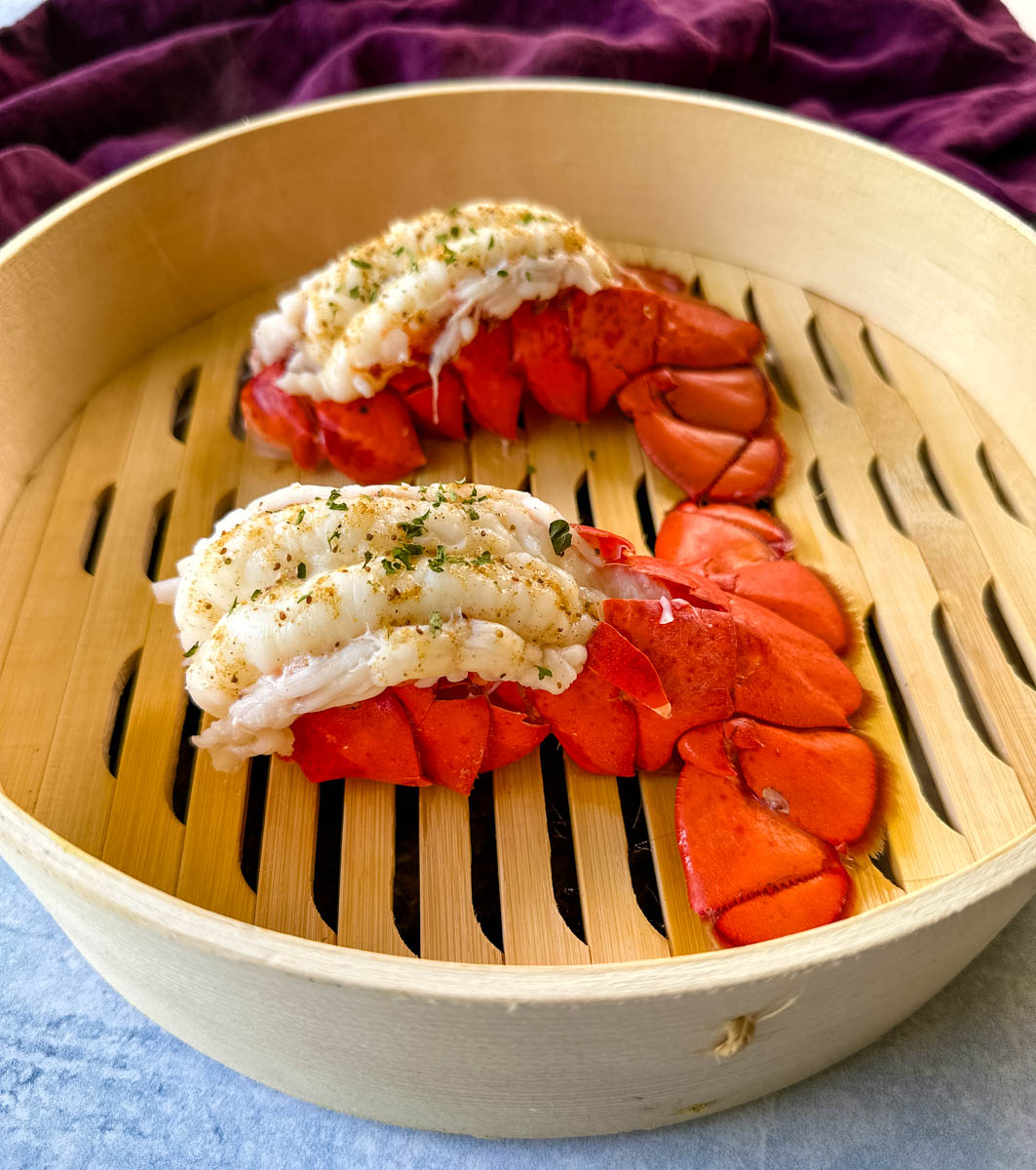 Steamed Lobster Tail - Simple Seafood Recipes