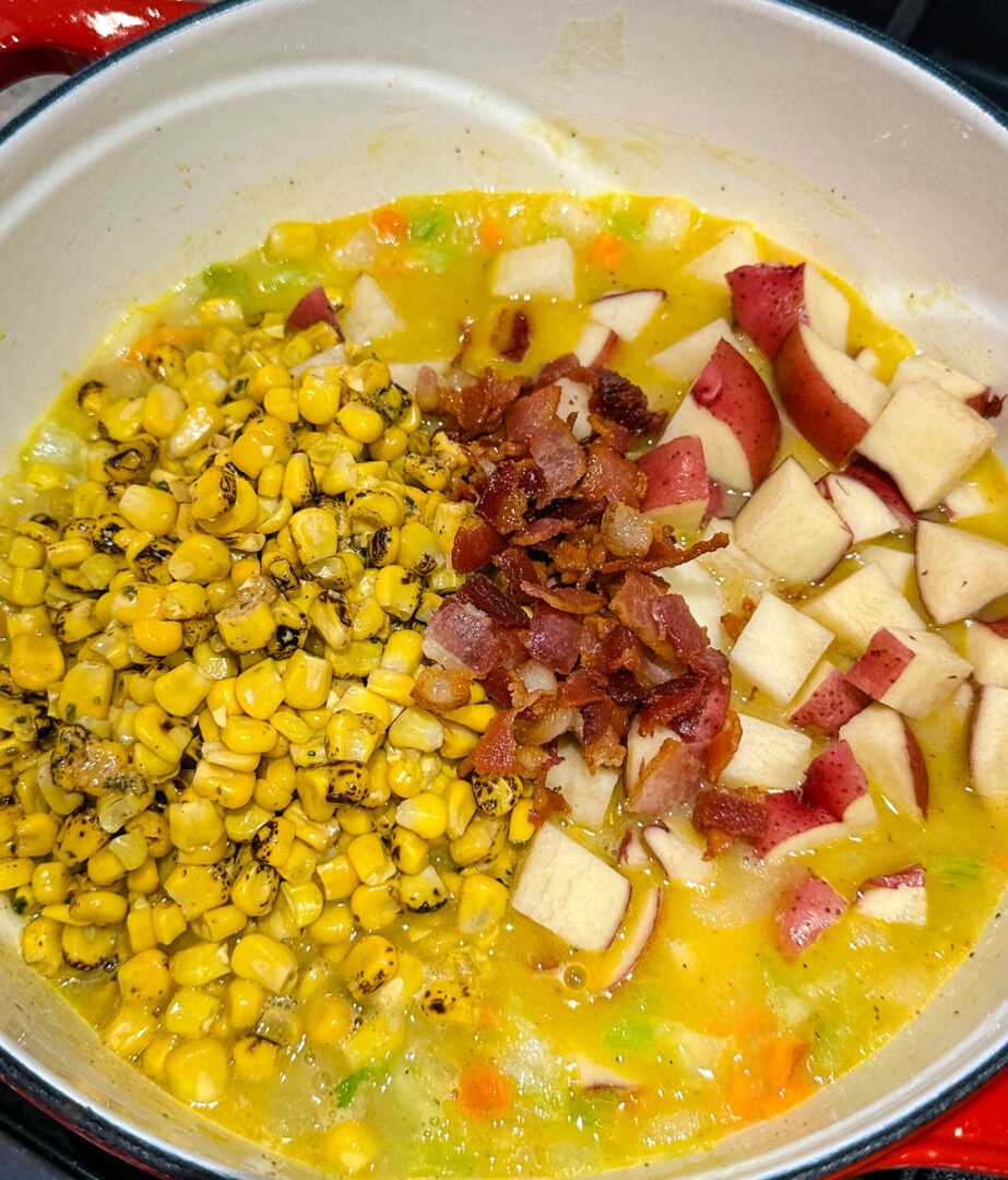 Shrimp and Corn Chowder - Simple Seafood Recipes