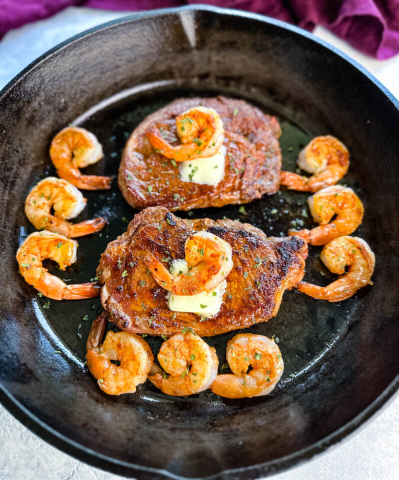 Steak and Shrimp Surf and Turf Recipe - Simple Seafood Recipes