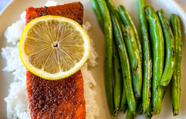 Air Fryer Salmon