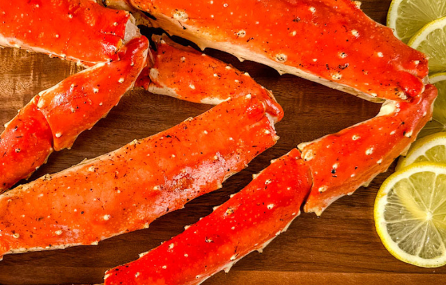 Grilled King Crab Legs