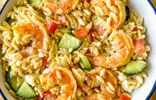 Shrimp Orzo Salad