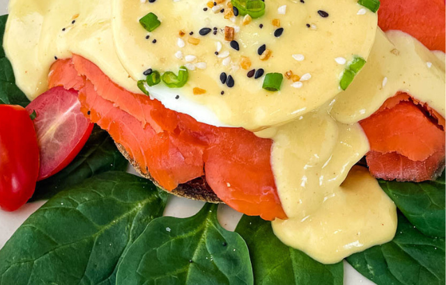 Smoked Salmon Eggs Benedict