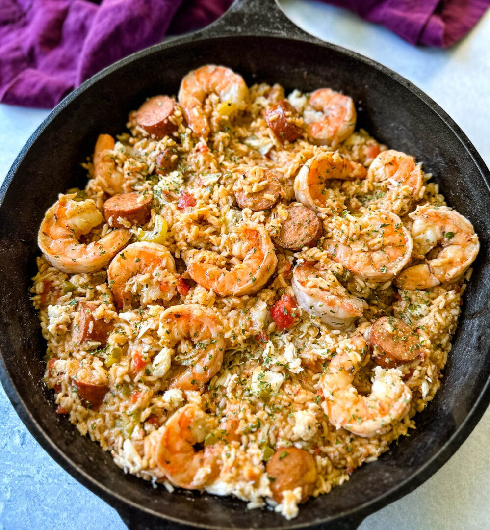 Seafood Jambalaya with Shrimp - Simple Seafood Recipes