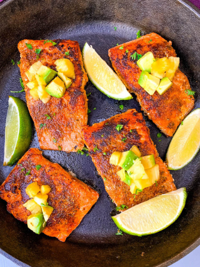 Cajun-Style Salmon - Seafood Dinner Idea - Simple Seafood Recipes