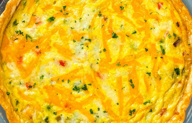 Crab Quiche