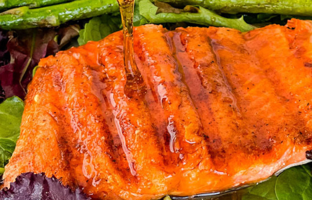 Maple Glazed Salmon