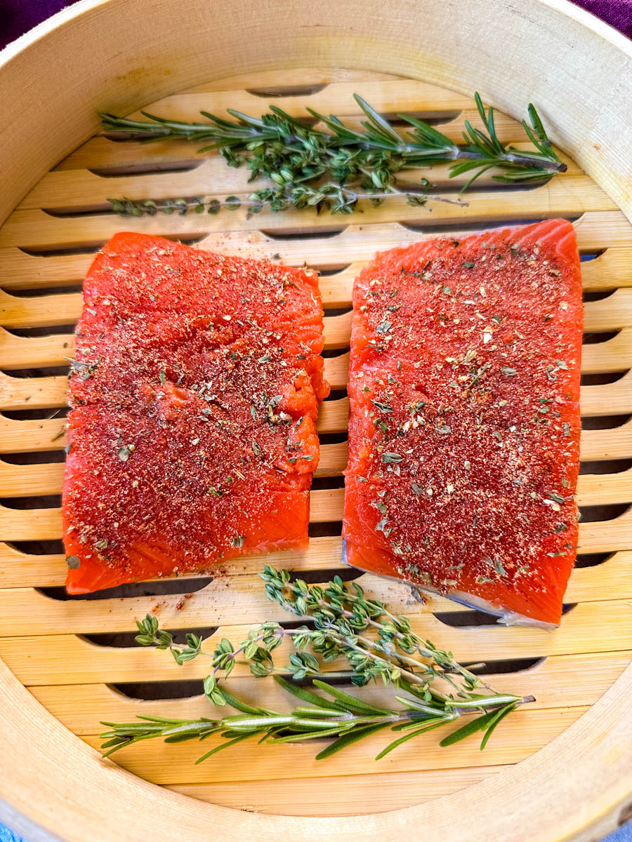 Steamed Salmon Simple Seafood Recipes
