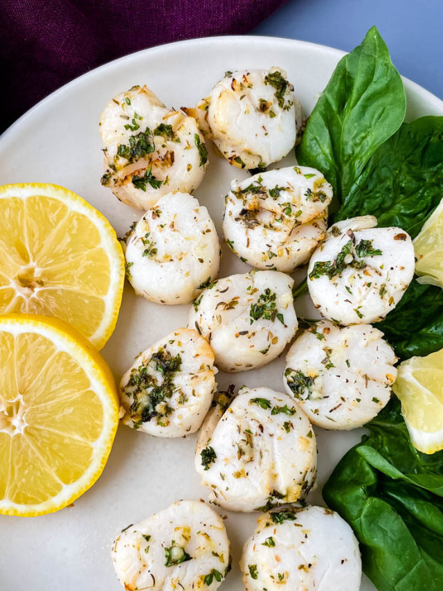 Make Air Fryer Scallops in just 15 Minutes!