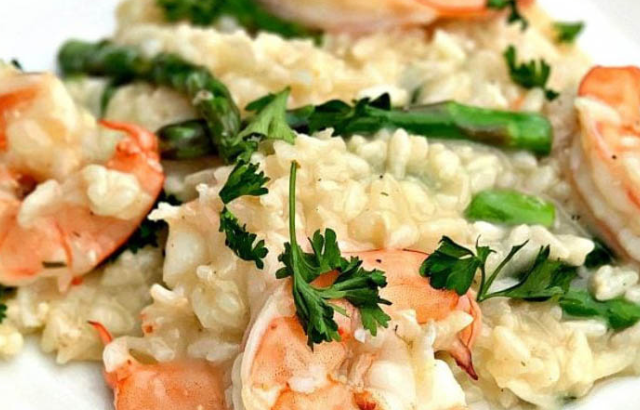 Creamy Shrimp Risotto