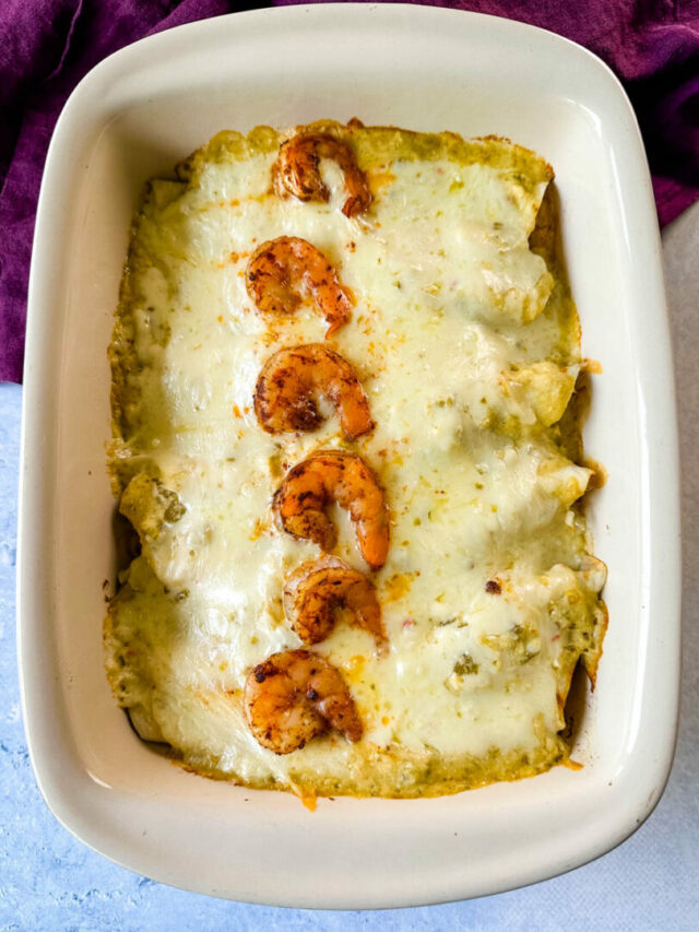 The Best Easy Shrimp Enchiladas