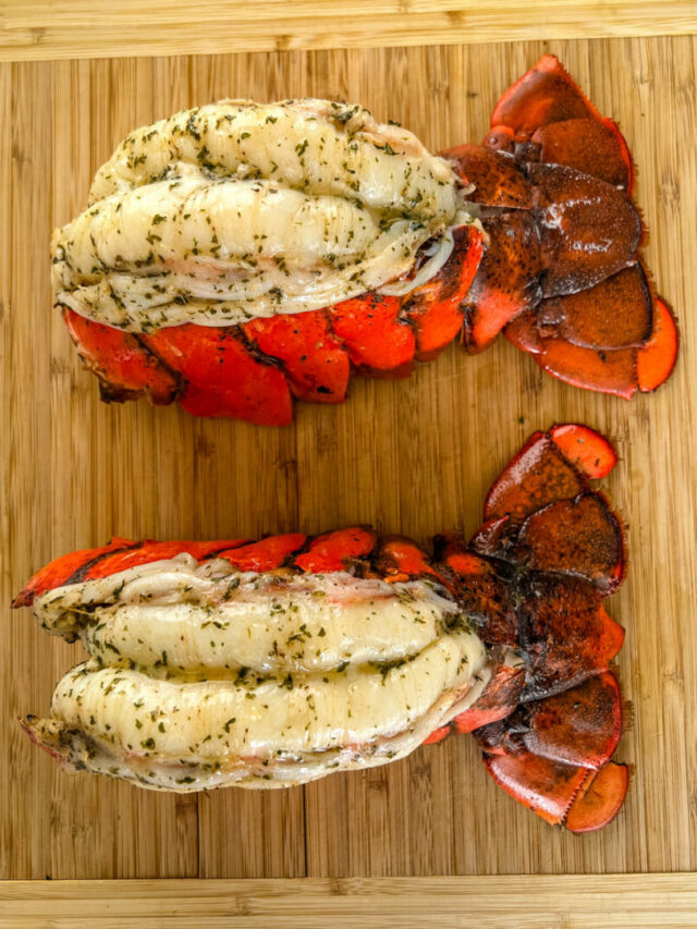 Easy Smoked Lobster Tails