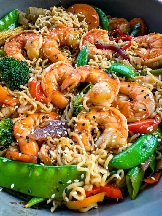 Shrimp Stir Fry With Noodles - Simple Seafood Recipes