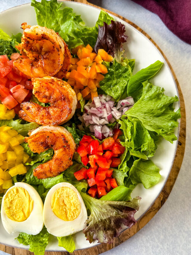 Flavourful and Spicy Shrimp Salad – healthy meal idea