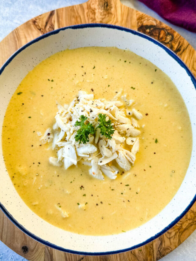 Best Crab Bisque – easy winter dinner