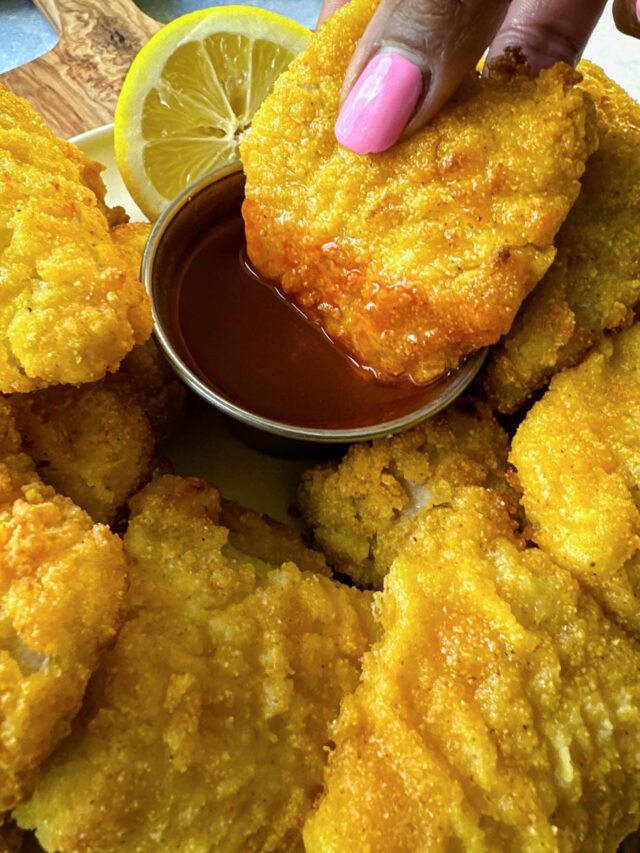 Crispy Golden Catfish Nuggets Recipe