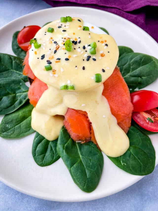 Recipe for Eggs Benedict with Salmon!