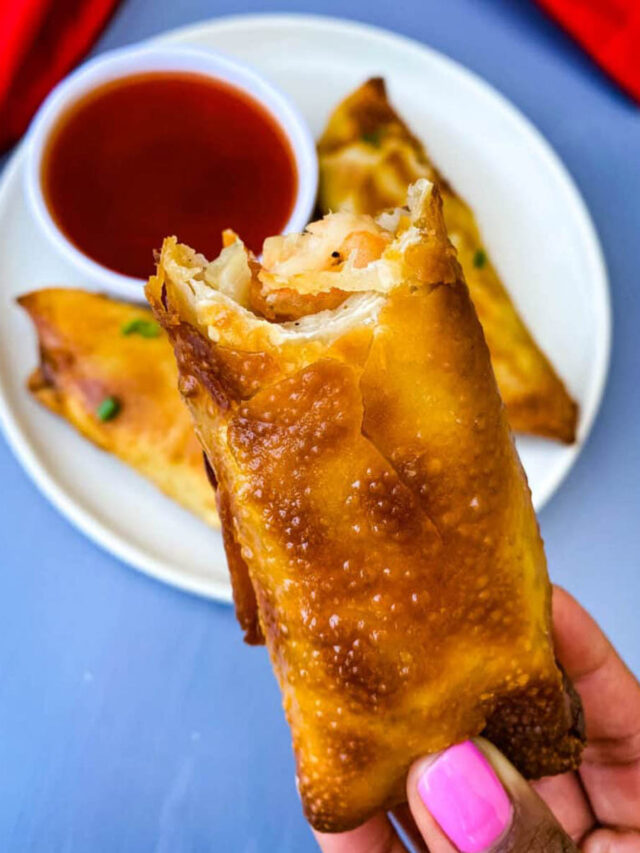 Delicious Homemade Shrimp Egg Rolls